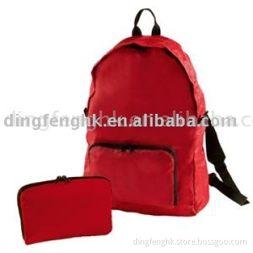 fold backpack,fold rucksack,polyester backpack,nylon rucksack